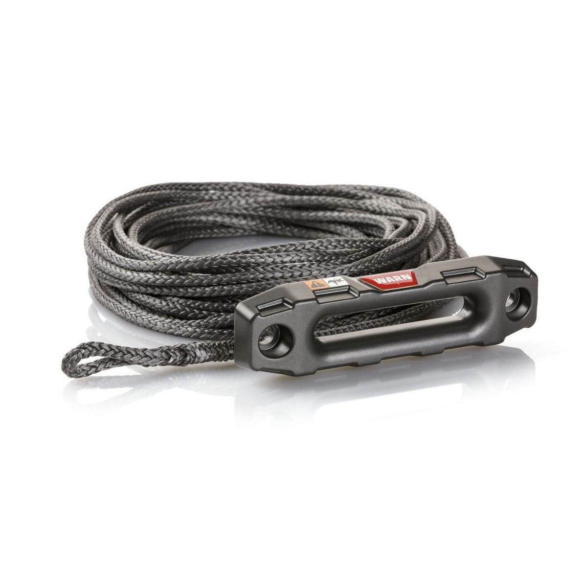 Gunmetal gray winch rope from Warn part number 100969