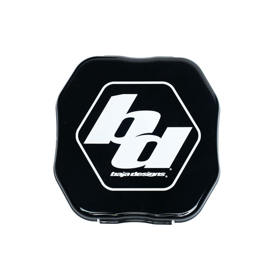 Black auxiliary light cover from Baja Designs part number 66-8014