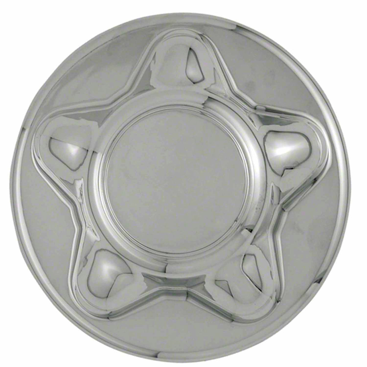 Silver chrome plated aluminum wheel cap set from Coast To Coast part number IWCC3203C