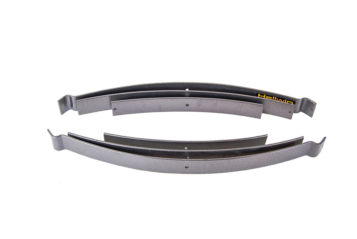 Silver hammertone leaf helper spring from Hellwig part number 2511