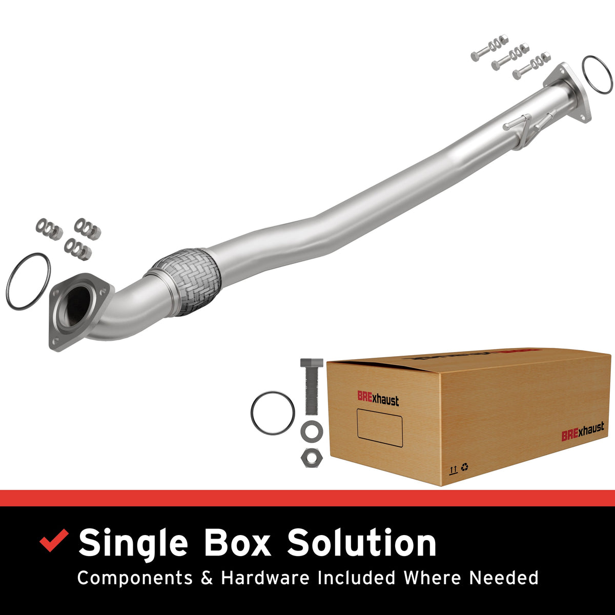 Exhaust Pipe Kit from BRExhaust part number 107-0512