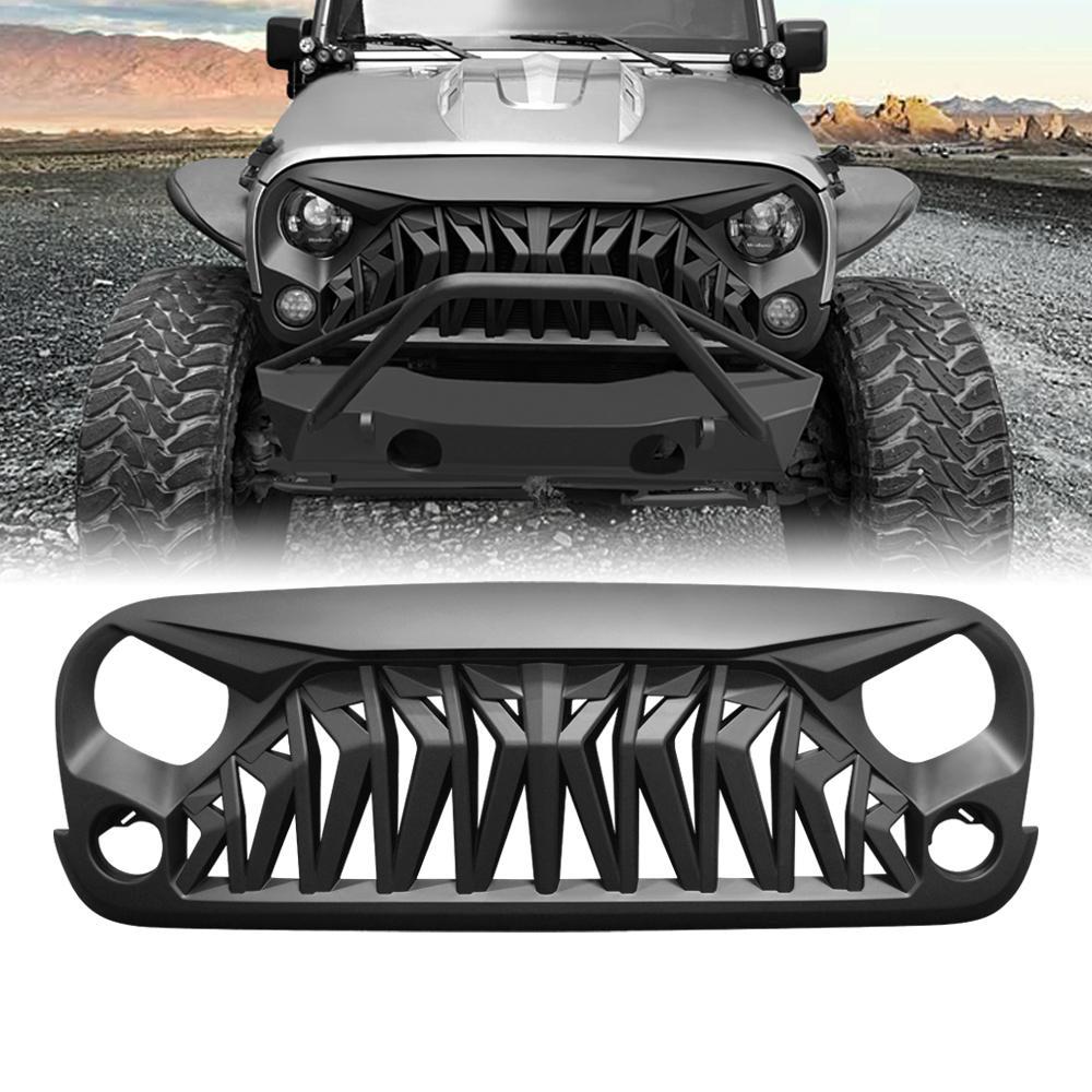 Matte black abs plastic grille from AMERICAN MODIFIED part number AMJPAA00106