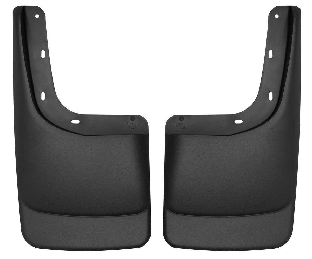 Black mud flap from Husky Liners part number 57591