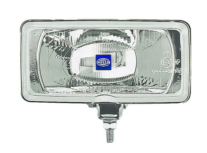 Black driving light with mounting hardware from Hella part number 005700471