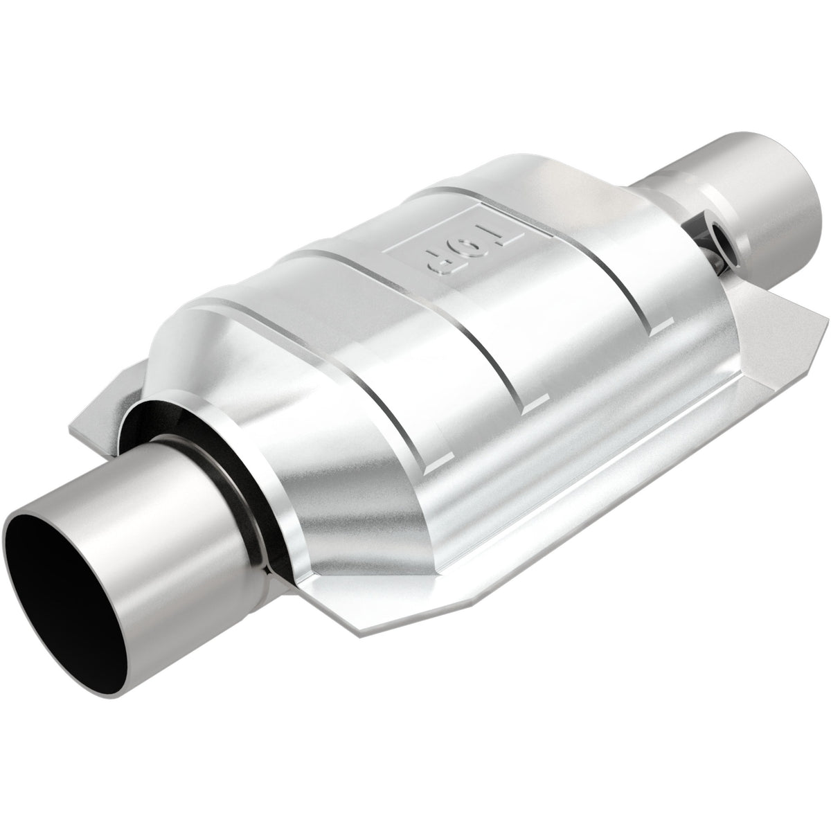 Stainless stainless steel catalytic converter from MagnaFlow Exhaust Products part number 91034