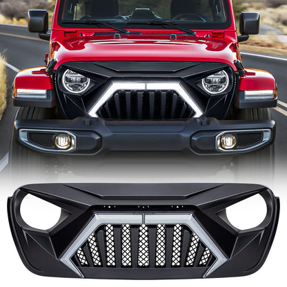 Matte black abs plastic grille from AMERICAN MODIFIED part number AMJPCA00135