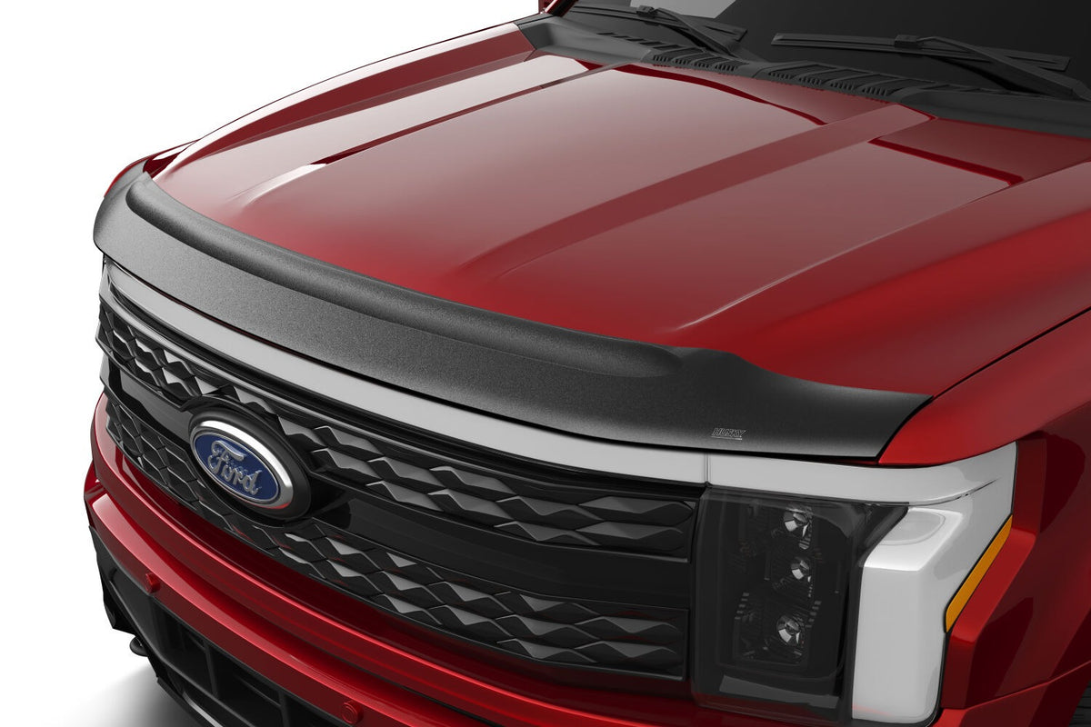 Matte black tpo hood deflector from Husky Liners part number 2830223