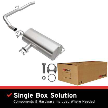 Satin exhaust system kit from BRExhaust part number 106-0192