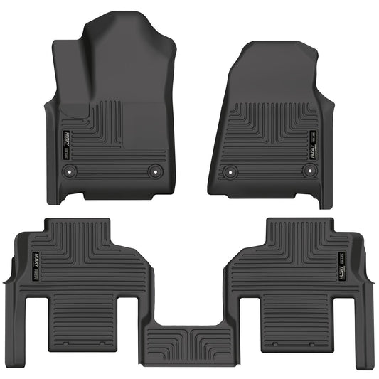 Husky Liners 99061 Weatherbeater - Front & 2nd Seat Floor Liners (Footwell Coverage)Floor LinerHusky Liners