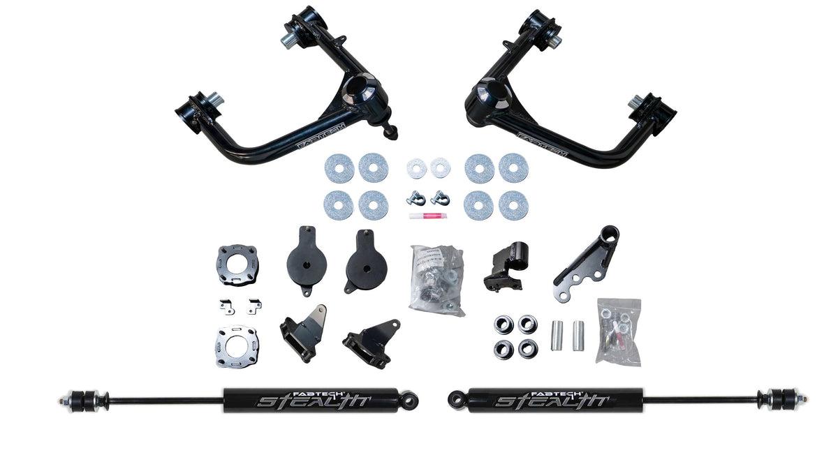 Suspension Lift Kit with mounting hardware from Fabtech part number K7108M