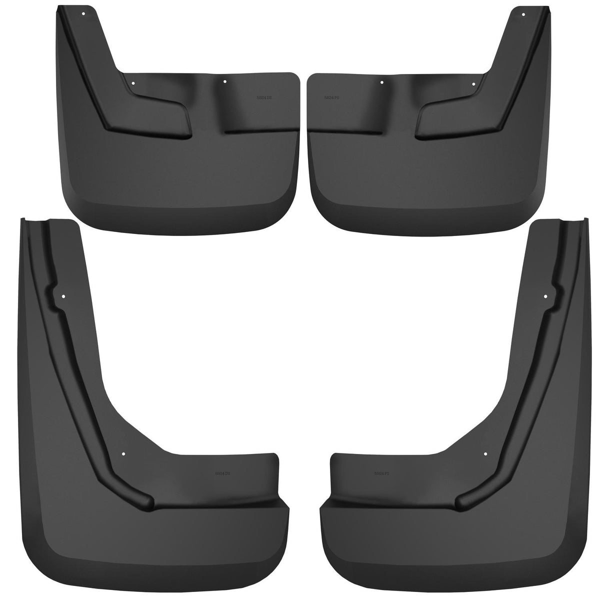 Black mud flap from Husky Liners part number 58246
