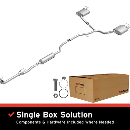Satin exhaust system kit from BRExhaust part number 106-1010