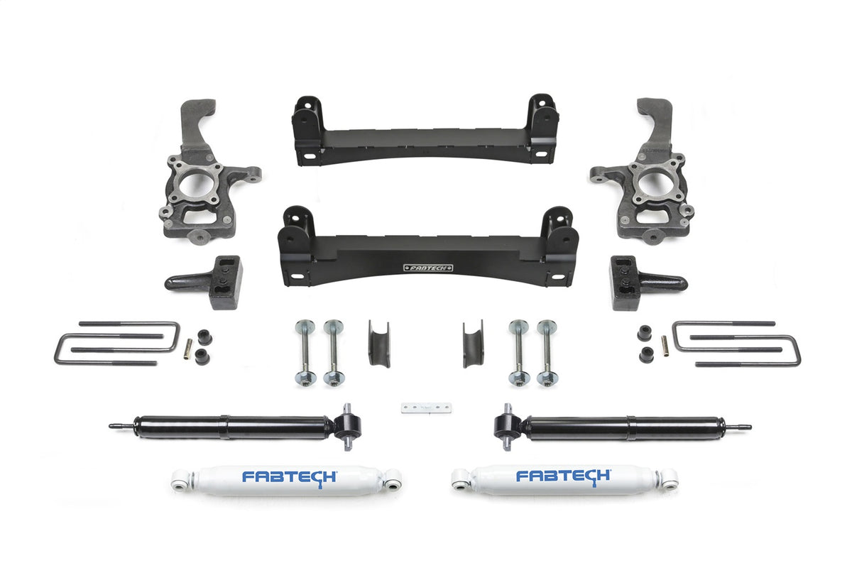 Basic Lift System w/Shocks from Fabtech part number K2258