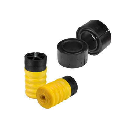 Black / yellow air suspension helper spring kit from SuperSprings part number K-30-009