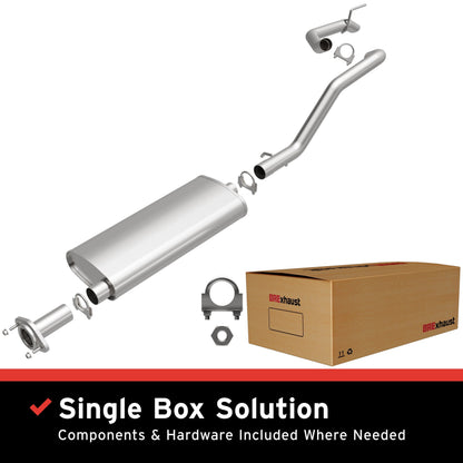 Satin exhaust system kit from BRExhaust part number 106-0014
