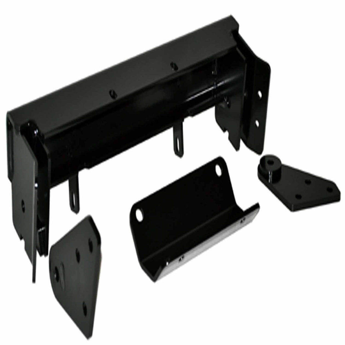 Black snow plow mount from Warn part number 79403