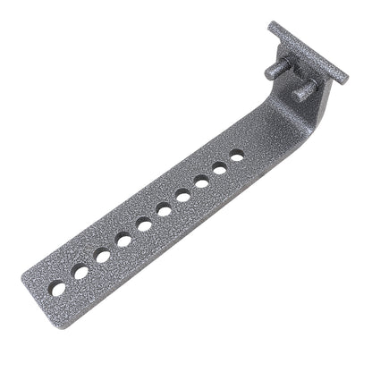 Black powder coated steel trailer weight distribution bracket from Husky Towing part number 33322