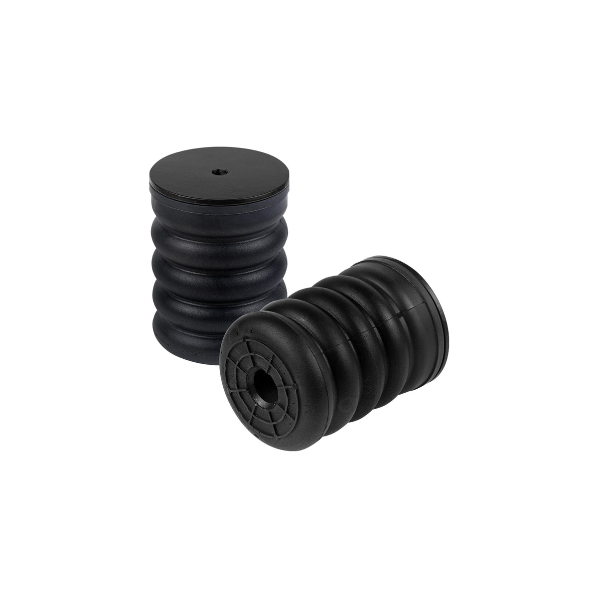 Black air suspension helper spring kit from SuperSprings part number SFR-100-47