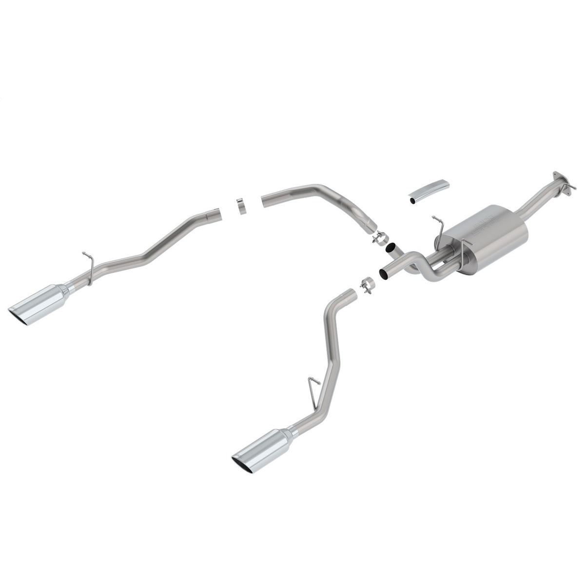 T-304 stainless steel exhaust system kit from Borla part number 140752