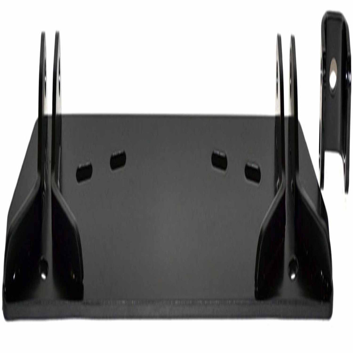 Black snow plow mount from Warn part number 70737