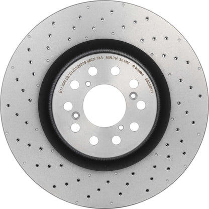 Disc Brake Rotor from Brembo part number 09.C338.11