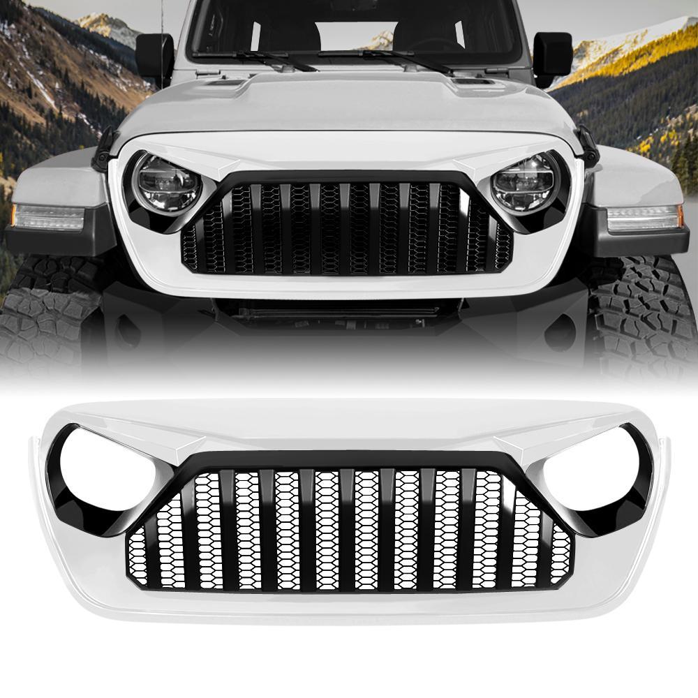 Black and white abs plastic grille from AMERICAN MODIFIED part number AMJPCA00107