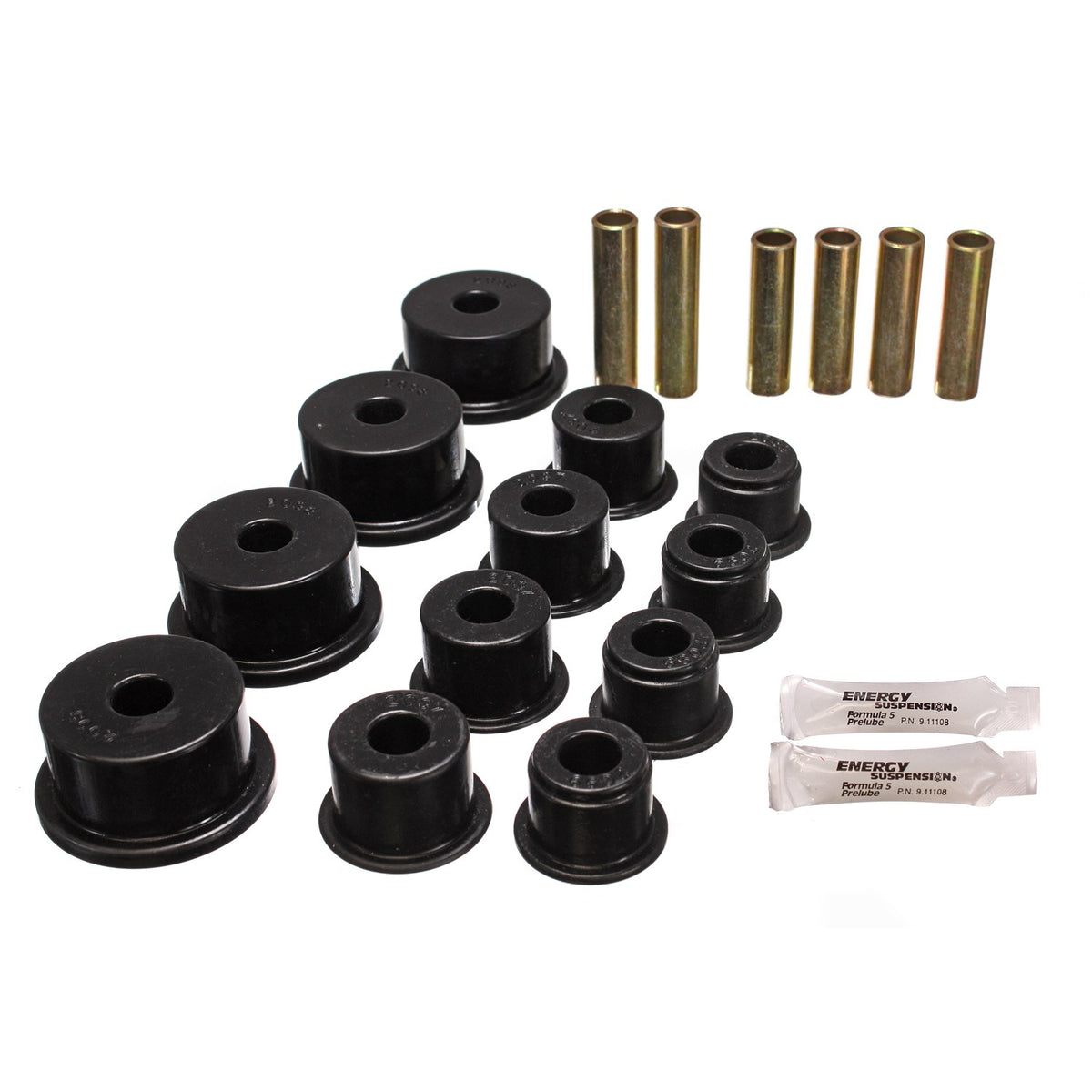 Black polyurethane leaf spring bushing from Energy Suspension part number 2.2109G