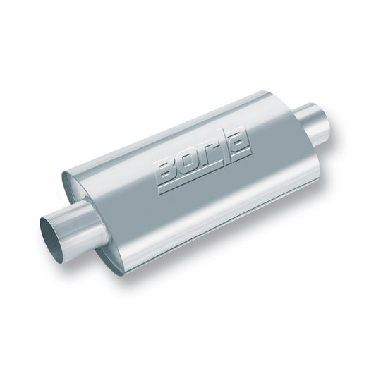 T-304 stainless steel exhaust muffler from Borla part number 40943