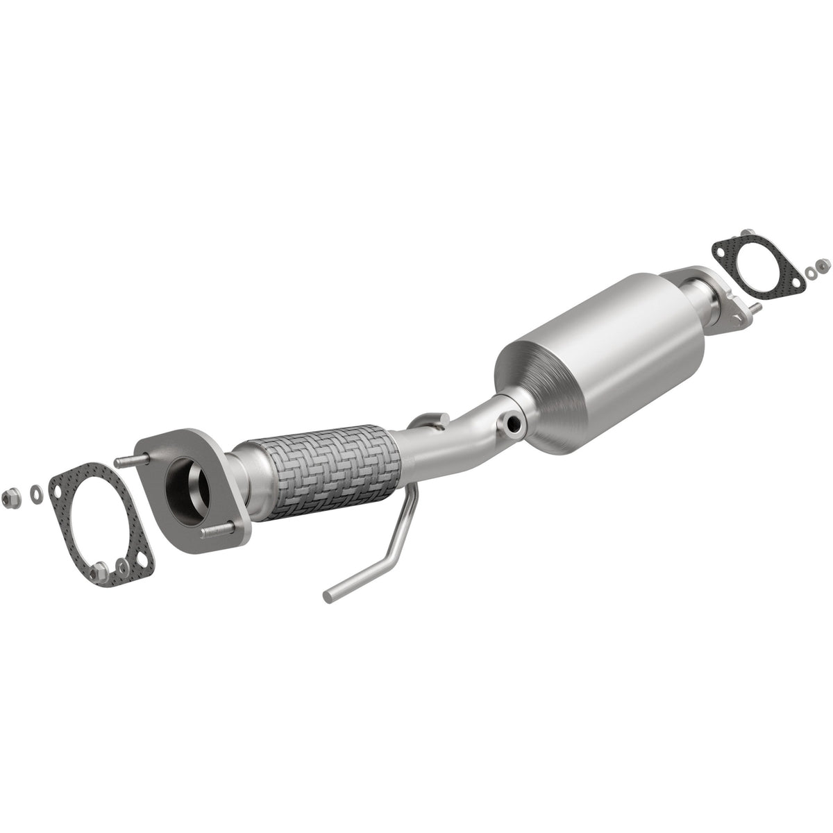 Stainless stainless steel catalytic converter from MagnaFlow Exhaust Products part number 280387
