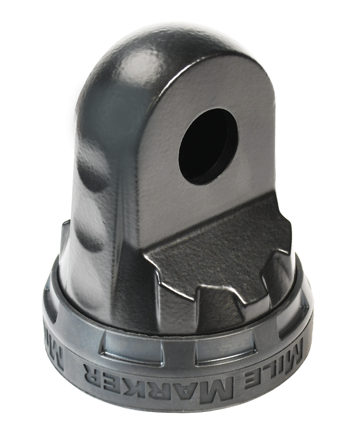 Black aluminum winch shackle from Mile Marker part number 60-12100-CB