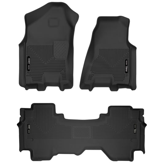 Husky Liners 53698 X-act Contour - Front & 2nd Seat Floor LinersFloor LinerHusky Liners