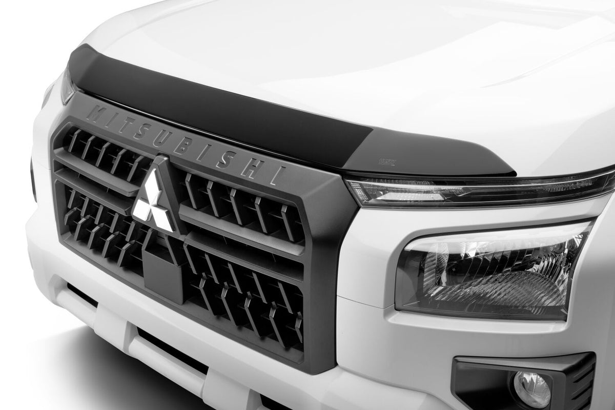 Smoke modified acrylic hood deflector from Husky Liners part number 2842236