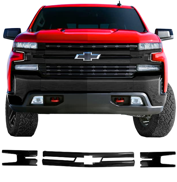 Gloss black grille overlay from Ecoological part number G-EK01
