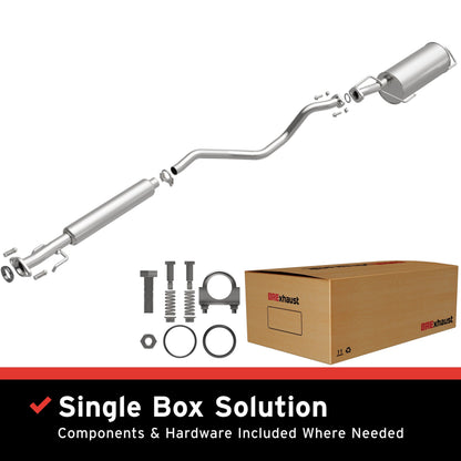 Satin exhaust system kit from BRExhaust part number 106-0057