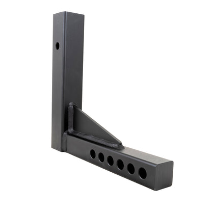 Black powder coated trailer weight distribution shank from Husky Towing part number 32550