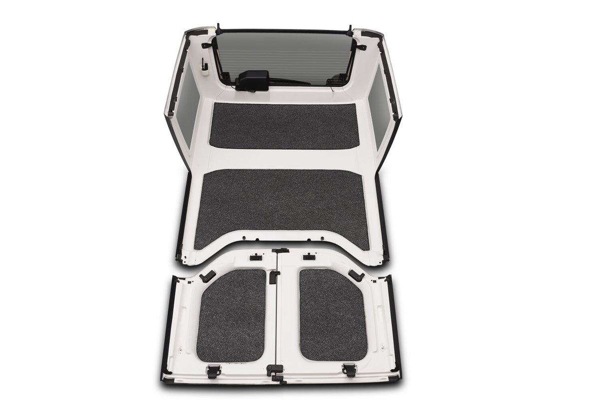 Grey polypropylene headliner from Husky Liners part number HHLJL184DRK