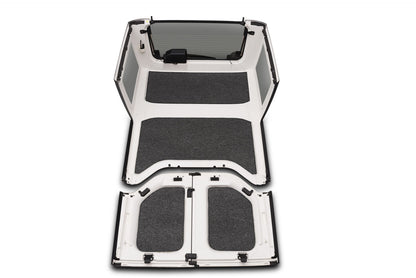 Grey polypropylene headliner from Husky Liners part number HHLJL184DRK