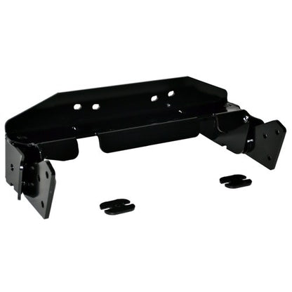 Black snow plow mount from Warn part number 80360