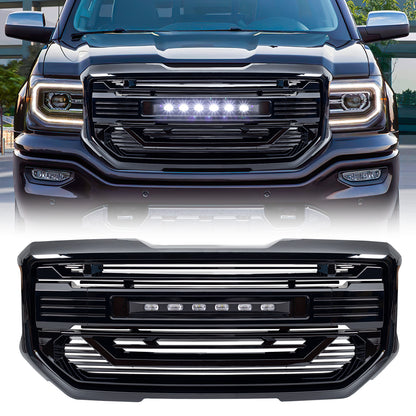 Glossy black abs plastic grille from AMERICAN MODIFIED part number AMGMAA00102