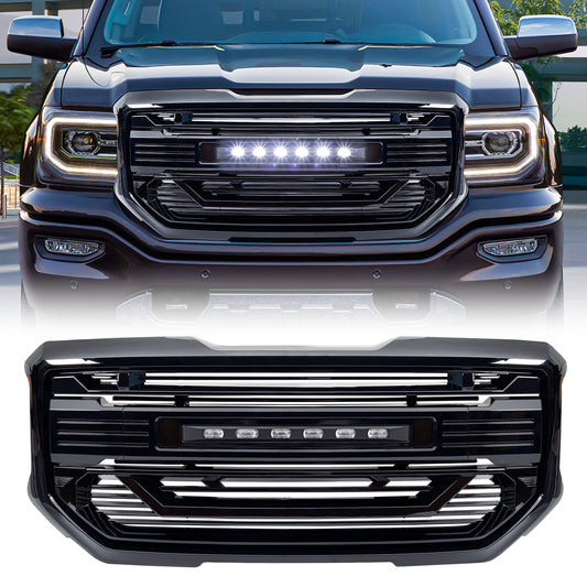 Glossy black abs plastic grille from AMERICAN MODIFIED part number AMGMAA00102