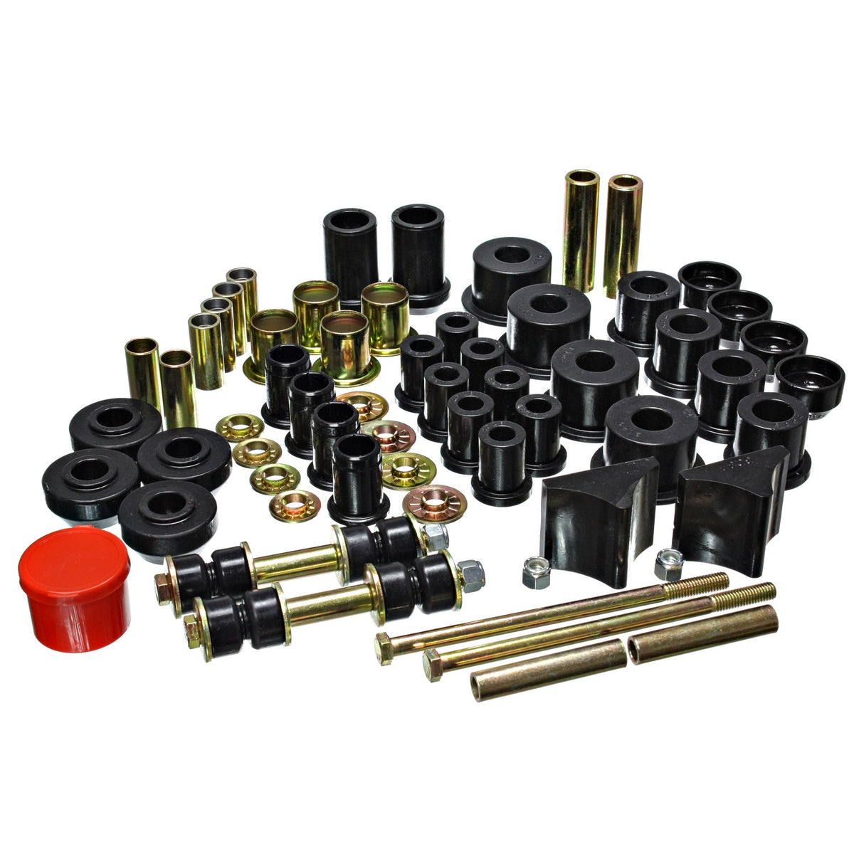 Black polyurethane suspension bushing kit from Energy Suspension part number 5.18105G