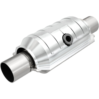 Stainless stainless steel catalytic converter from MagnaFlow Exhaust Products part number 54055