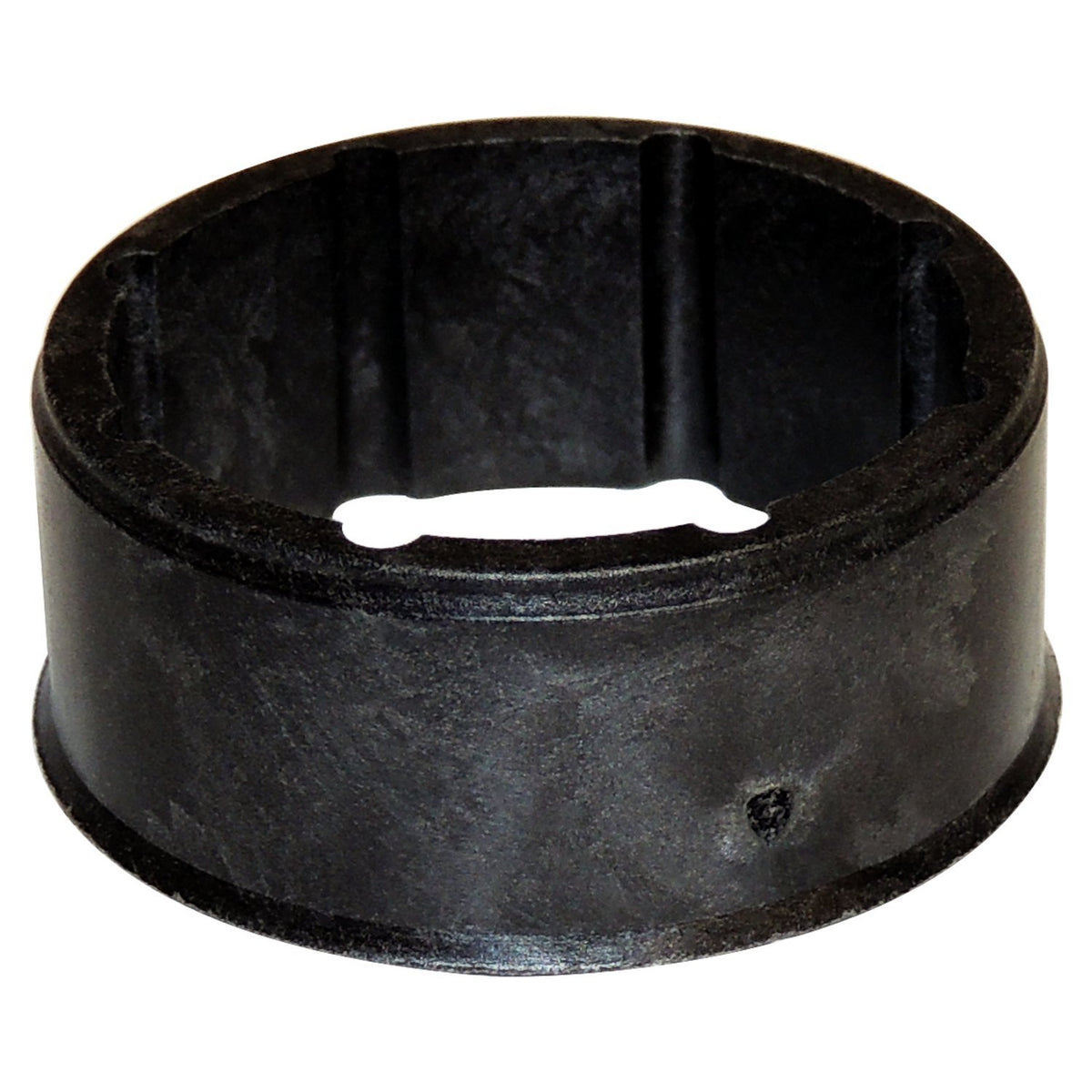 Black drive axle shaft bushing from Crown Automotive Jeep Replacement part number 5066056AB