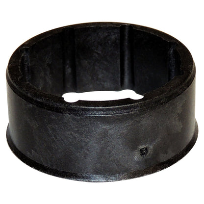 Black drive axle shaft bushing from Crown Automotive Jeep Replacement part number 5066056AB