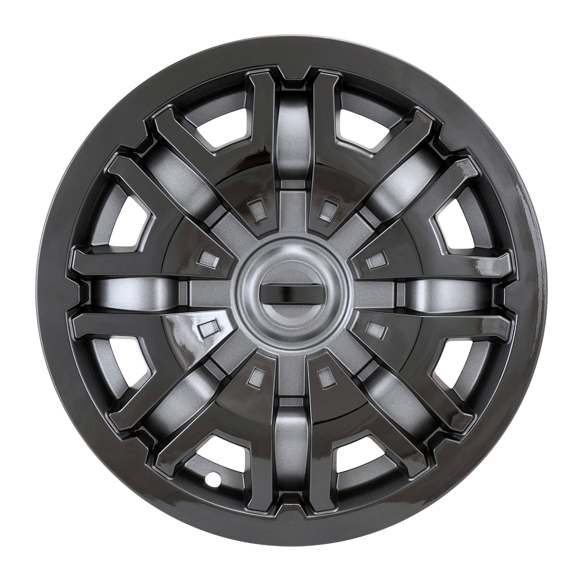 Silver abs plastic wheel skin 17 diameter from Coast To Coast part number IMP900CB