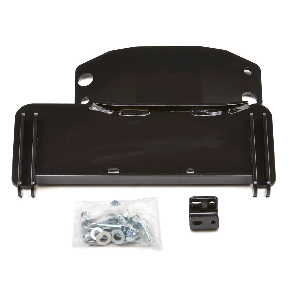 Black snow plow mount from Warn part number 94644
