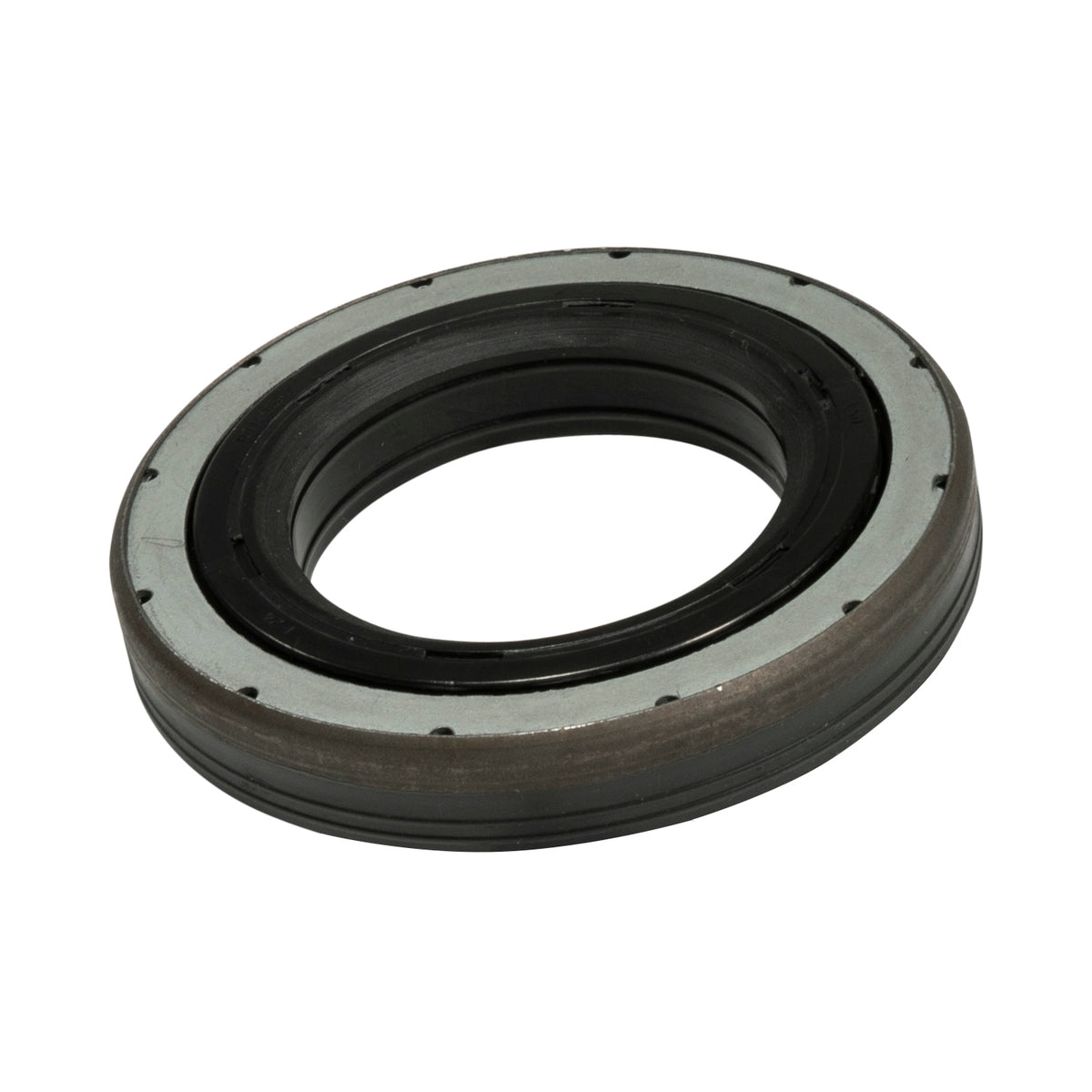 Black drive axle shaft seal from Yukon Gear and Axle part number YMSC1032