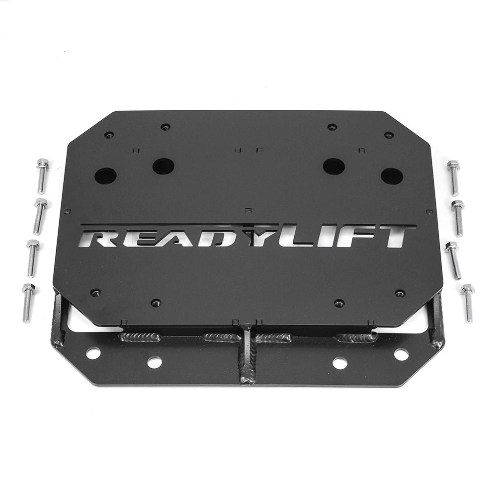 Color welded steel suspension lift kit with mounting hardware from ReadyLift part number 67-6800