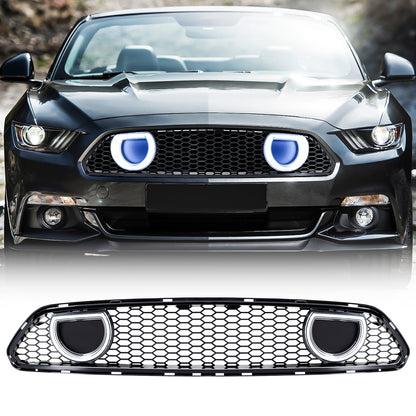 Glossy black abs plastic grille from AMERICAN MODIFIED part number AMFMCA00617