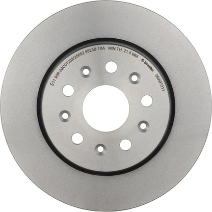 Gray cast iron disc brake rotor from Brembo part number 09.A972.11